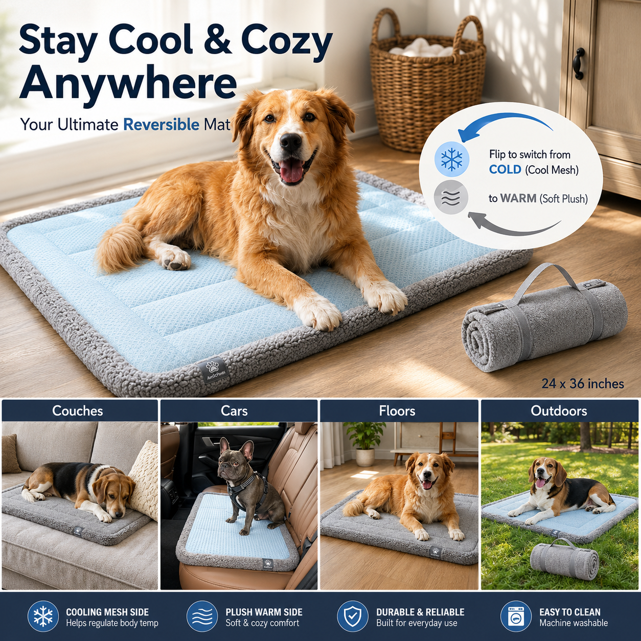 Cooling Mat | Beat The Heat, Rest In Comfort